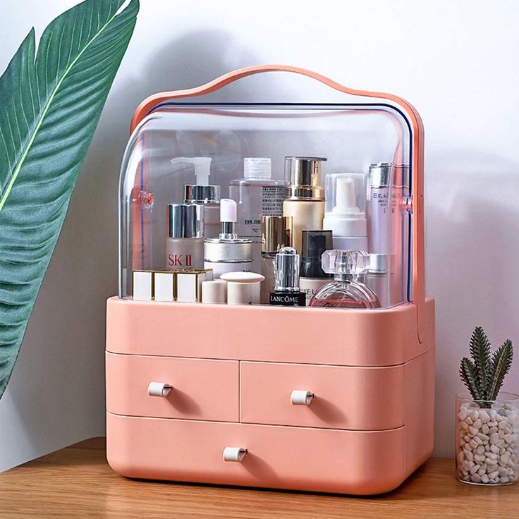 Skincare Organizer Pod – Your Beauty Essentials, Neatly Stored